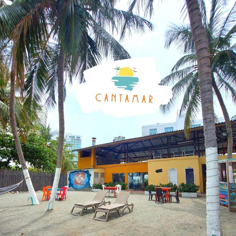 The Cantamar Beach Hostel Santa Marta  Exterior foto